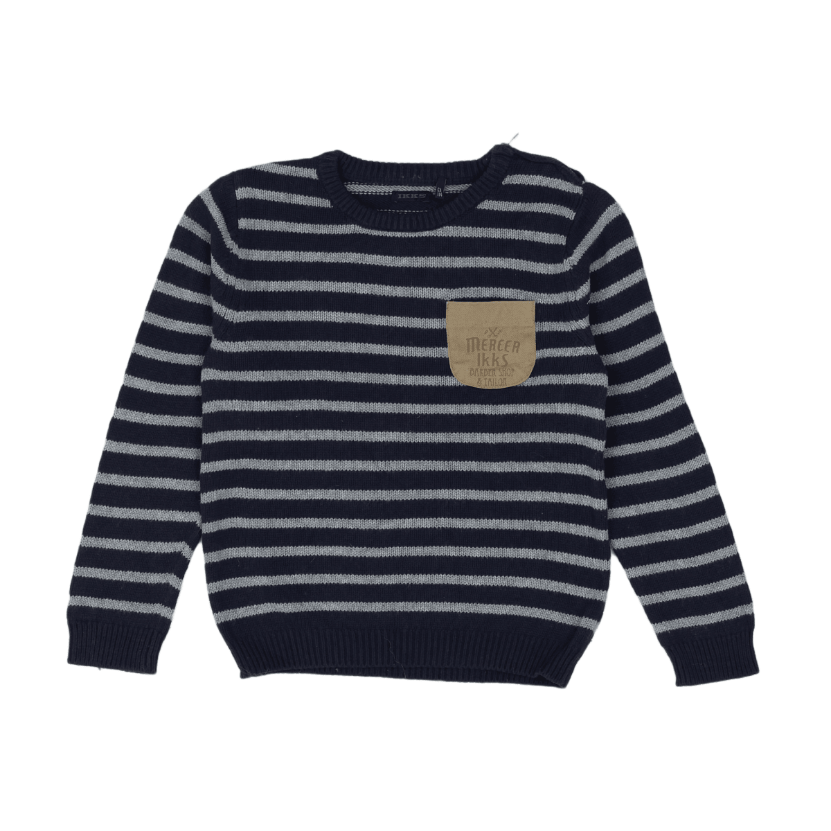 IKKS - PULLOVER - BLAU, GRAU - 6 JAHRE