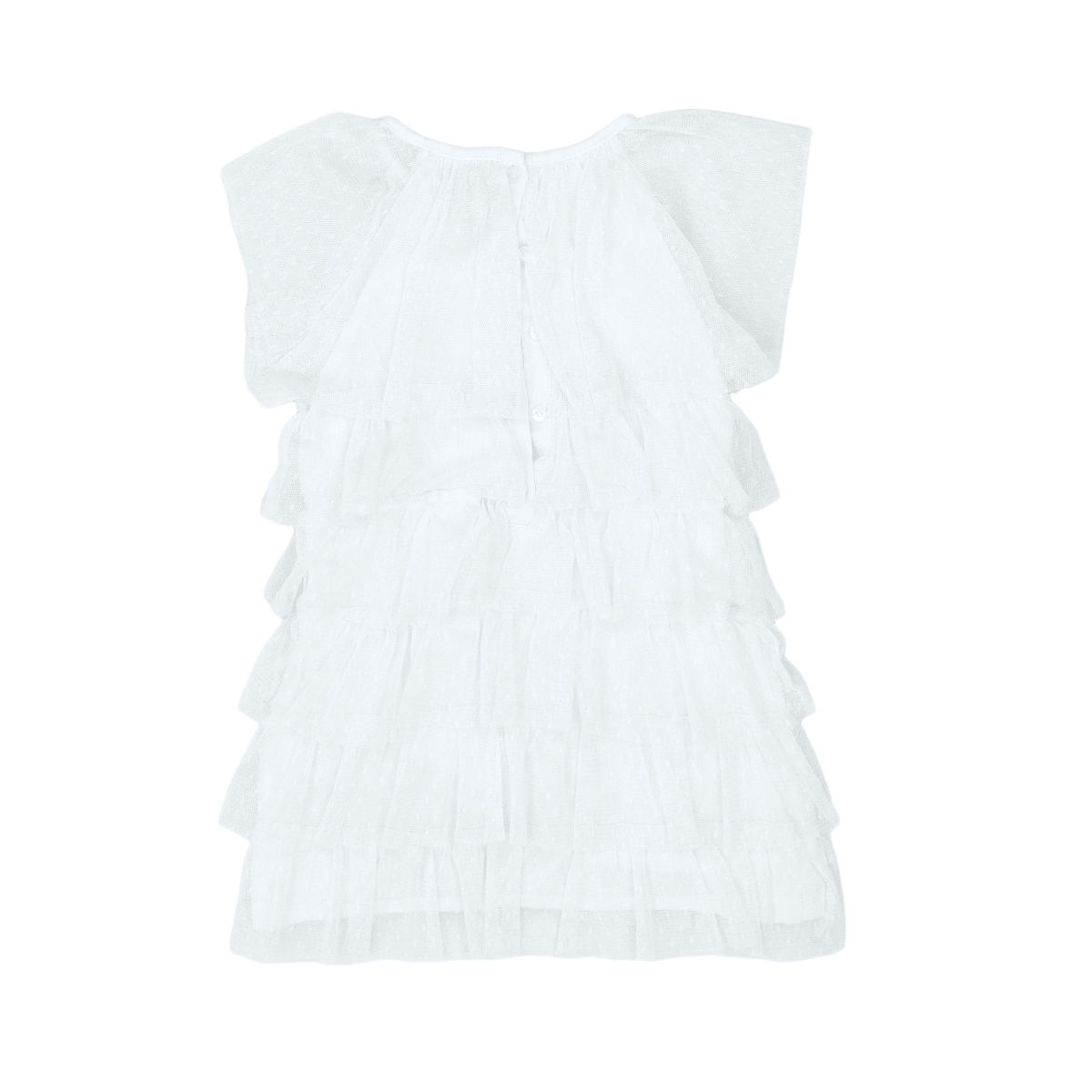 IKKS - ROBE - BLANC - 18 MOIS