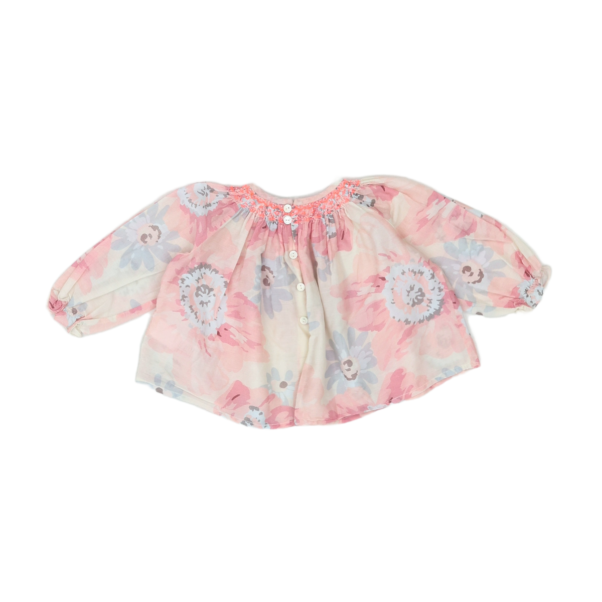 BONPOINT - BLOUSE - ROSE - 6 MOIS