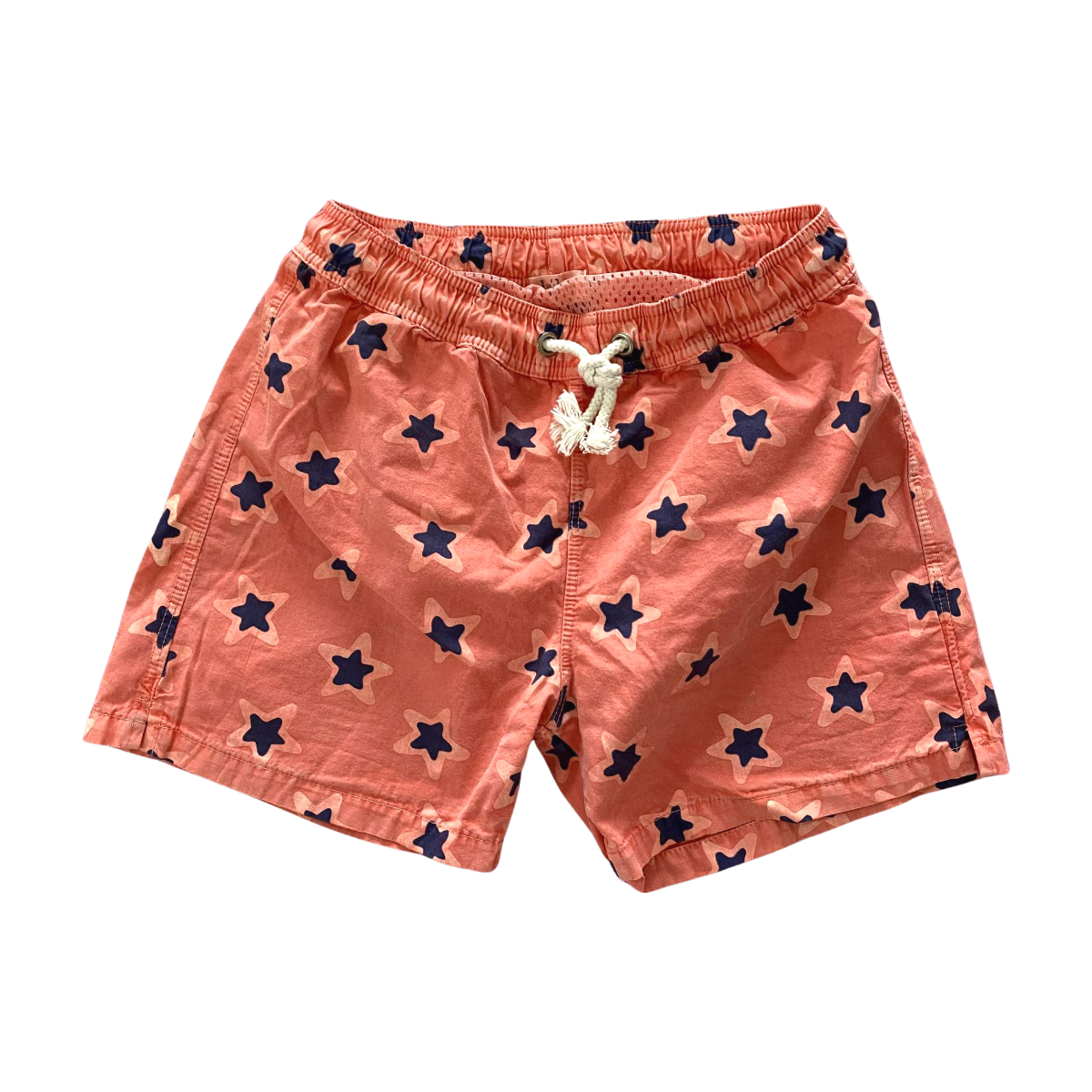 BÚHO - SHORT DE BAIN - ORANGE, BLEU - 6 ANS