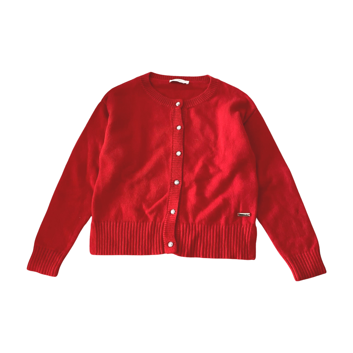 MONNALISA - CARDIGAN - ROUGE - 10 ANS