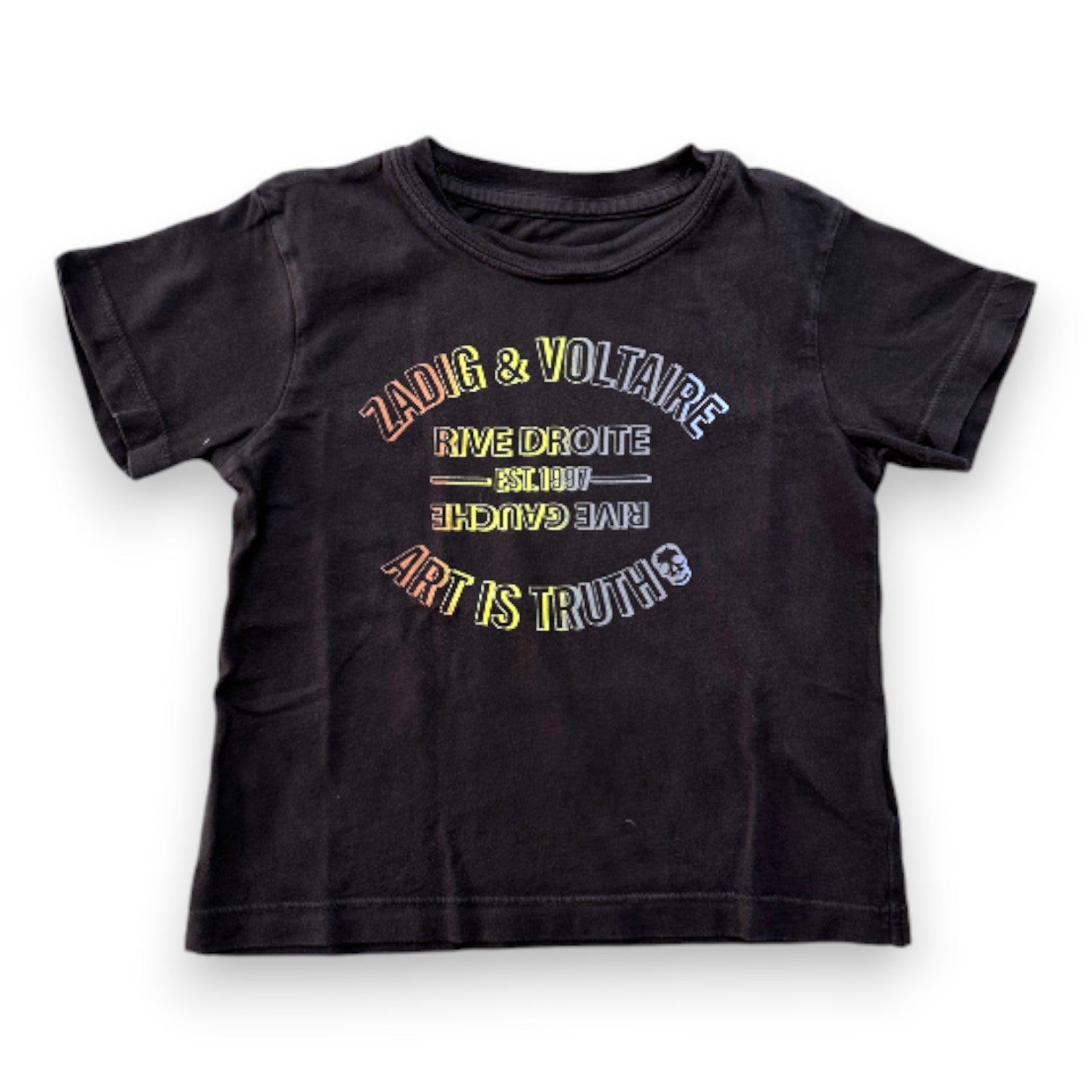 ZADIG &amp; VOLTAIRE - T-SHIRT - GRAU - 4 JAHRE