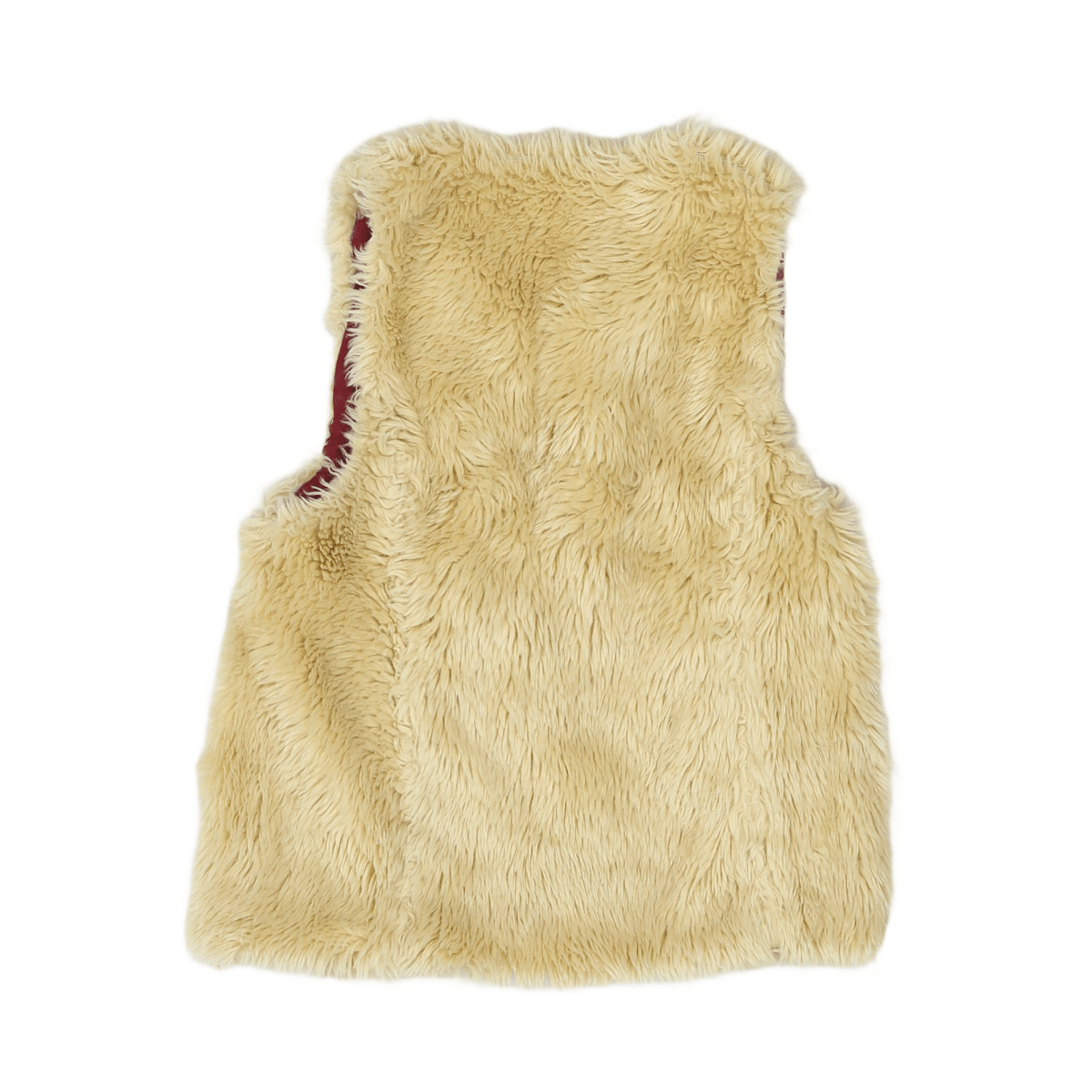 BELLEROSE - SLEEVELESS JACKET - BEIGE, RED - 6 YEARS