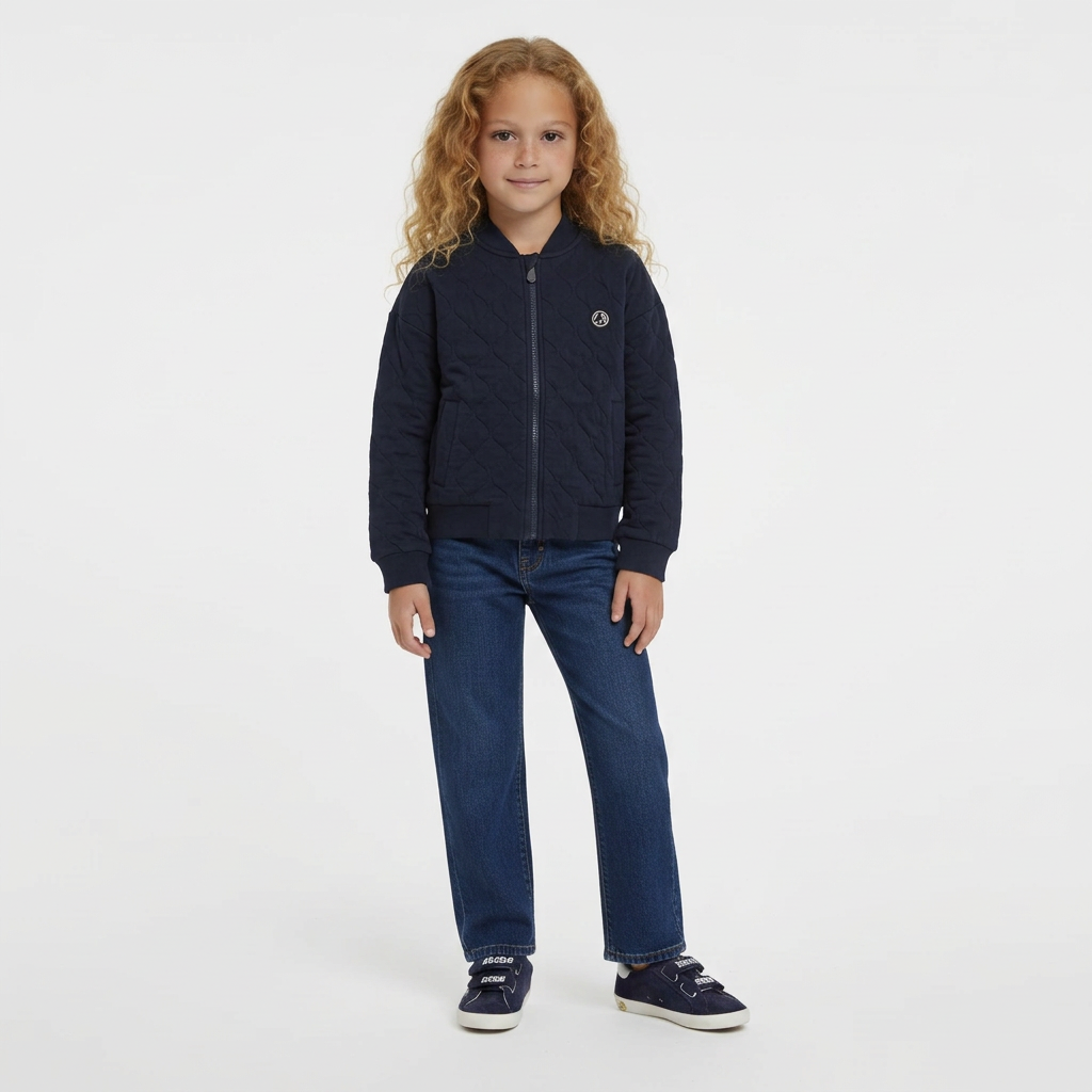 PETIT BATEAU - VESTE - BLEU - 5 ANS