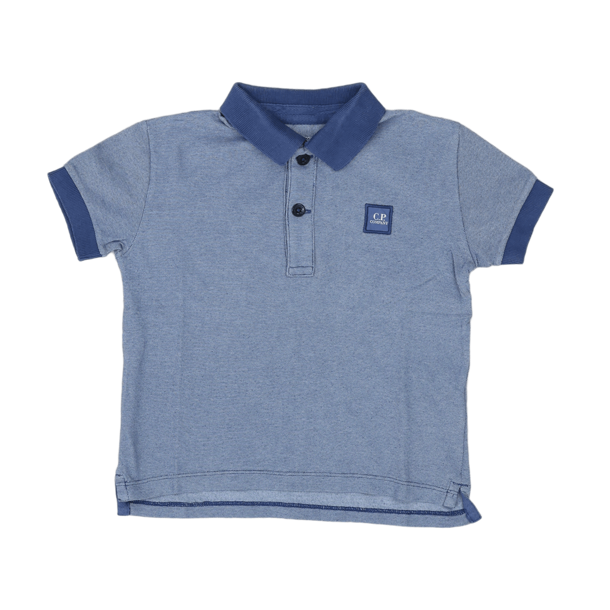 C.P. COMPANY - POLO - BLANC - 4 ANS