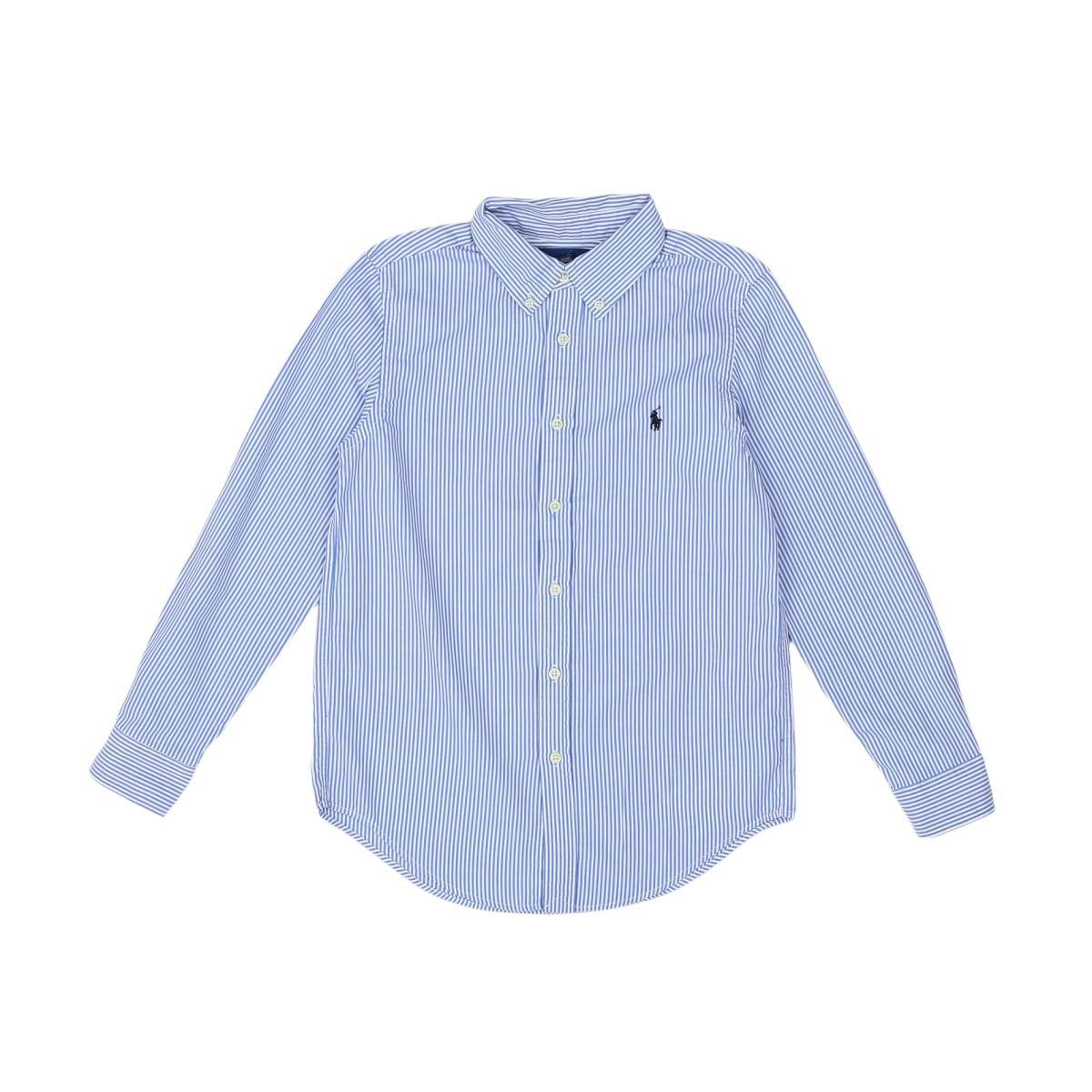 RALPH LAUREN - CHEMISE - BLEU, BLANC - 14 ANS