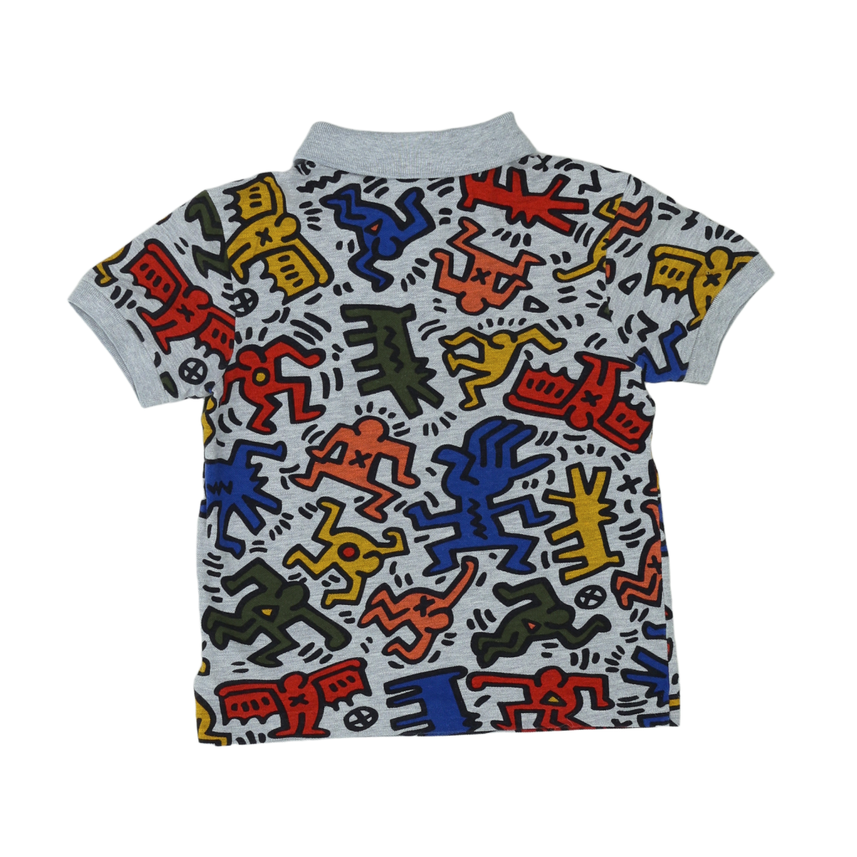 LACOSTE - POLO - GRIS, MULTICOLORE - 6 ANS