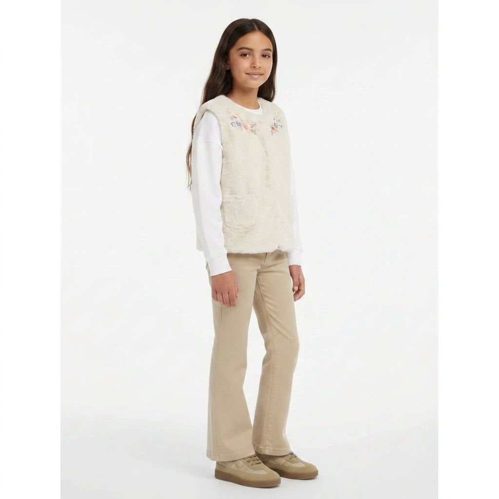LOUISIELLA - CARDIGAN - BLANC - 8 ANS