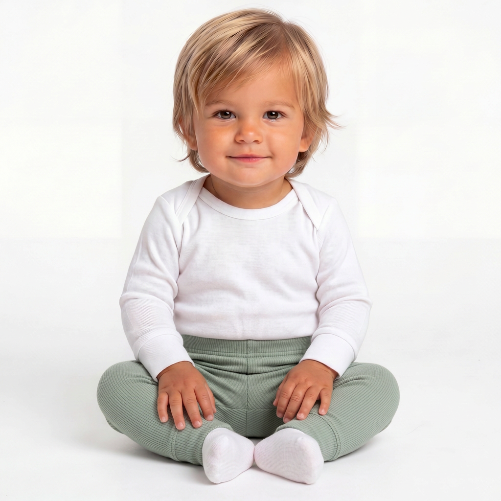 PETIT BATEAU - LEGGING - VERT - 12 MOIS