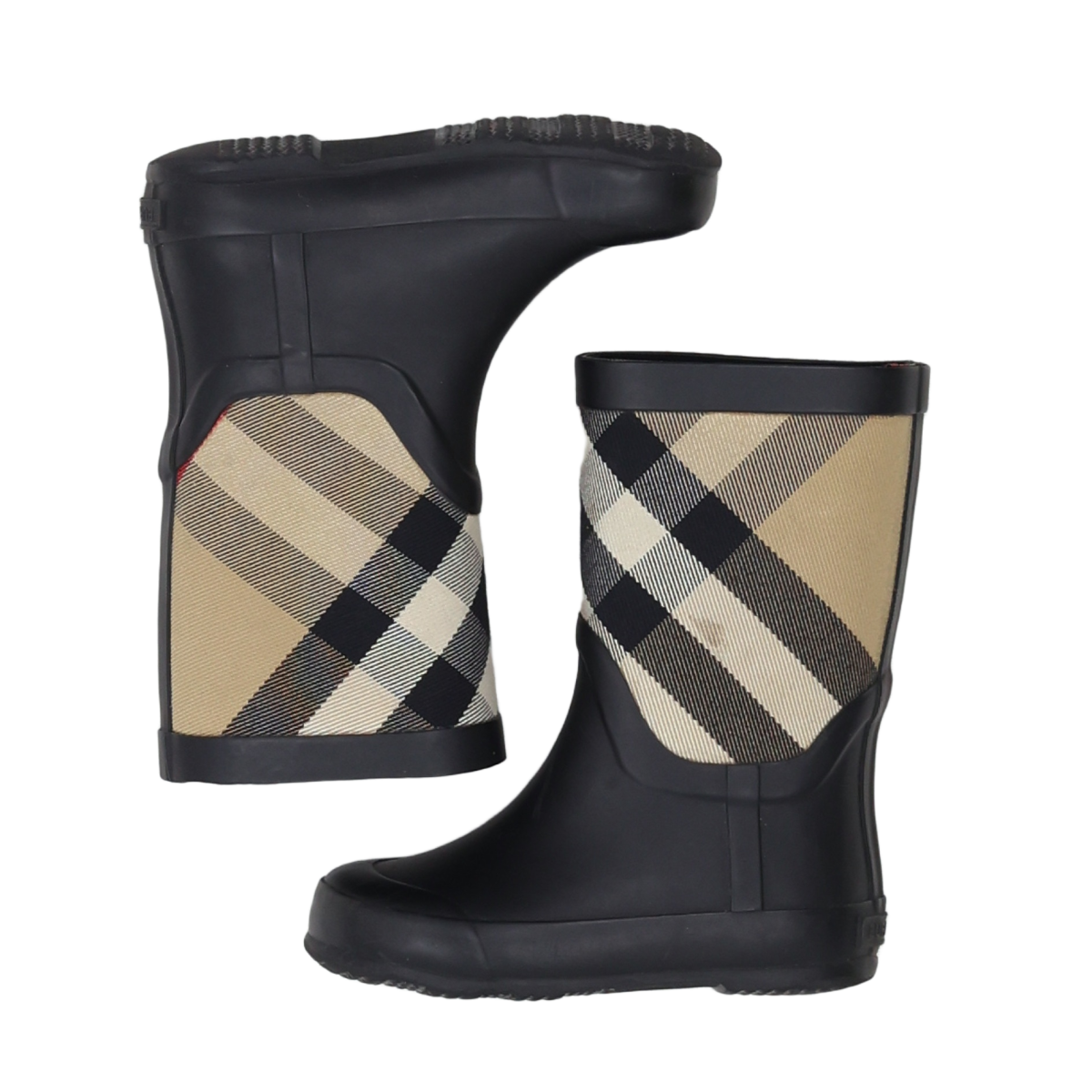 BURBERRY - BOTTES DE PLUIE - NOIR - 23