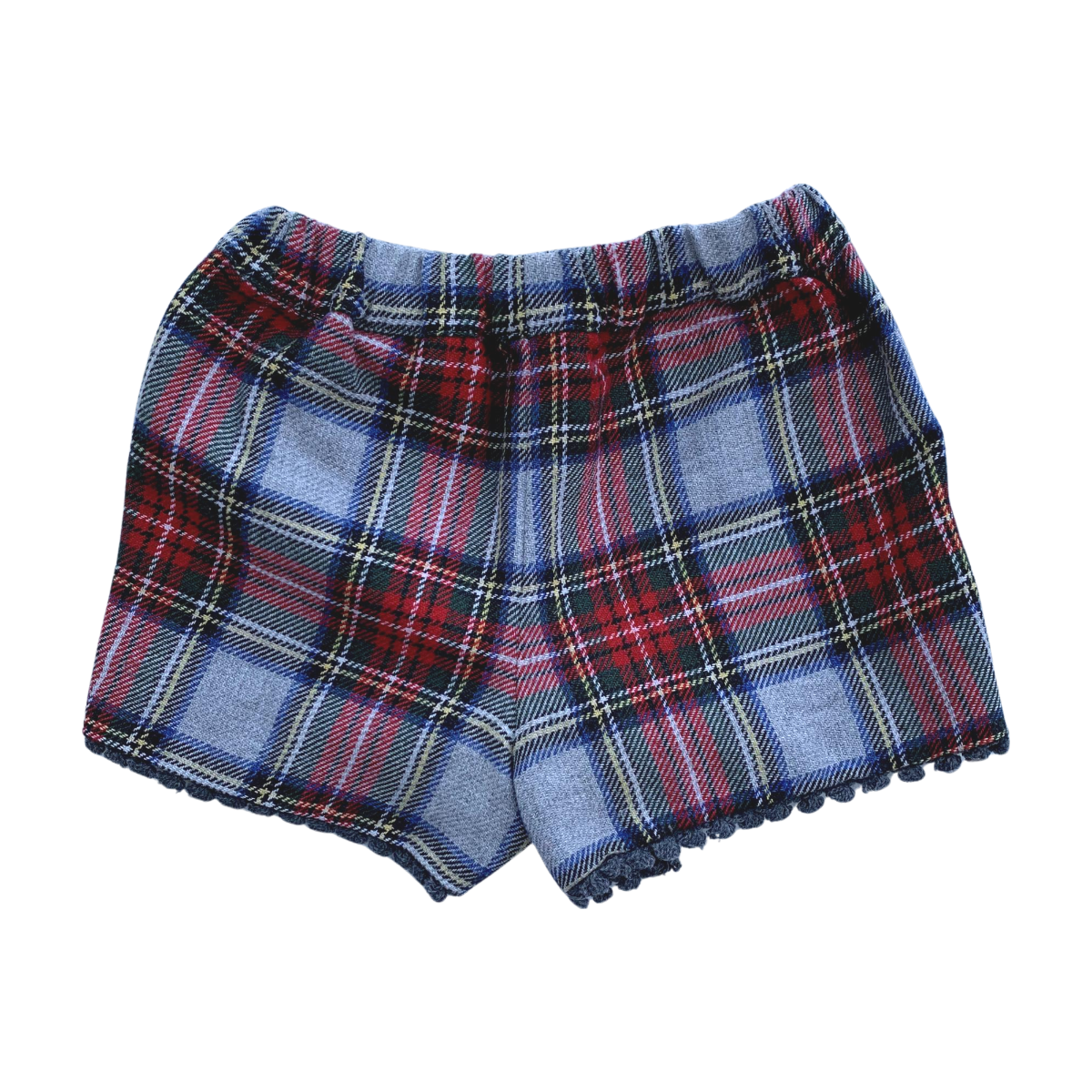 NANOS - SHORT - GRIS, ROUGE - 3 ANS