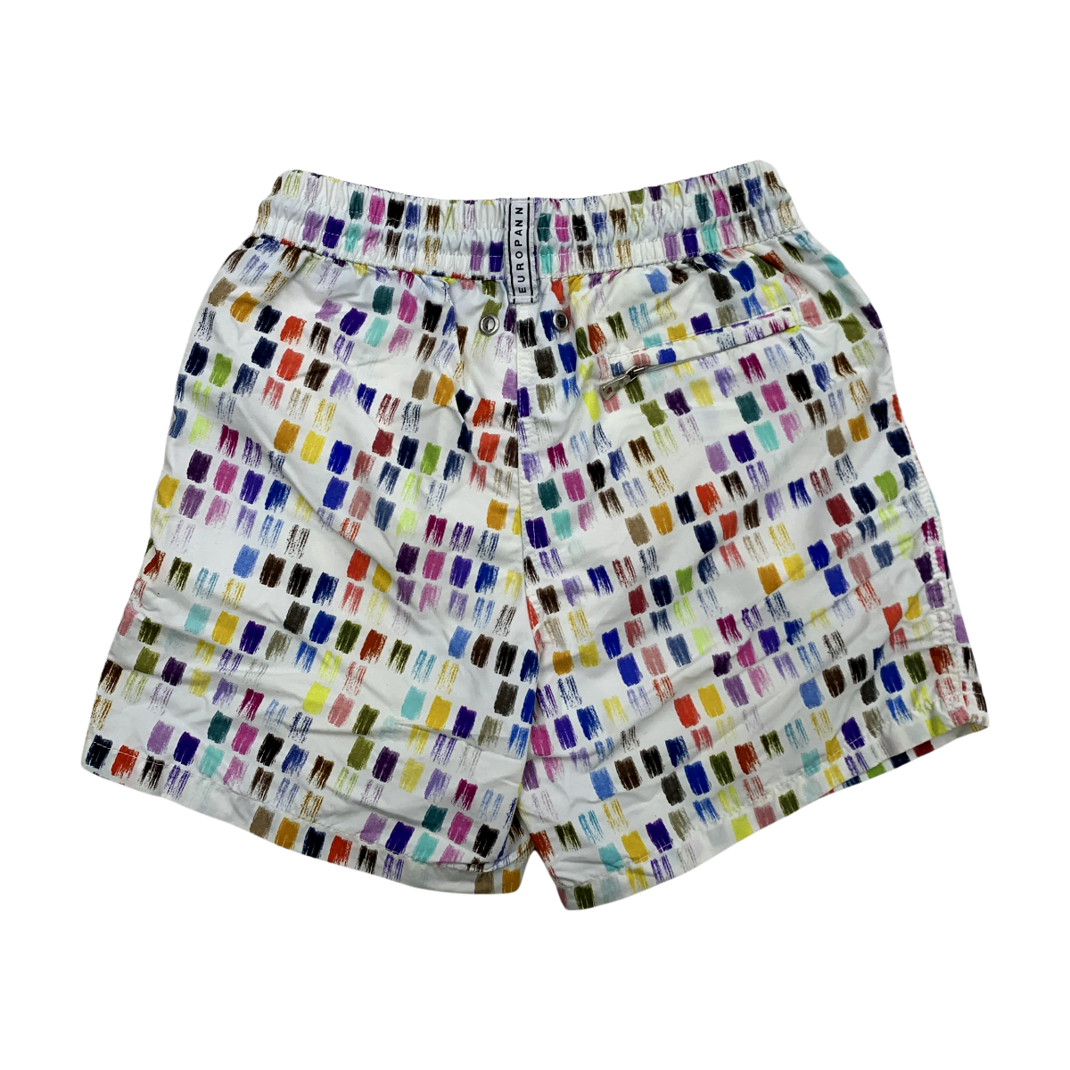 EUROPANN SAINT TROPEZ - SHORT DE BAIN - BLANC, MULTICOLORE - 10 ANS