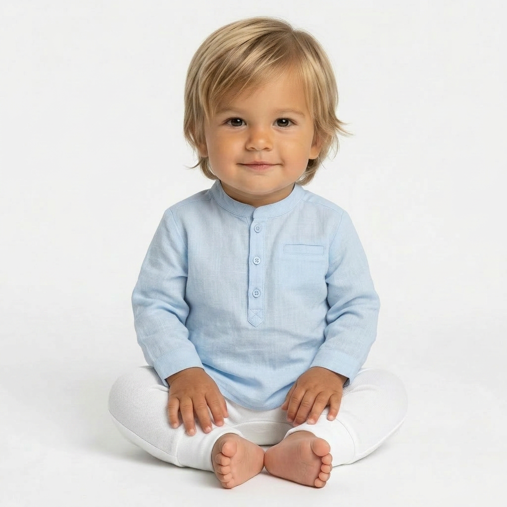 CADET ROUSSELLE - BLOUSE - BLEU - 6 MOIS