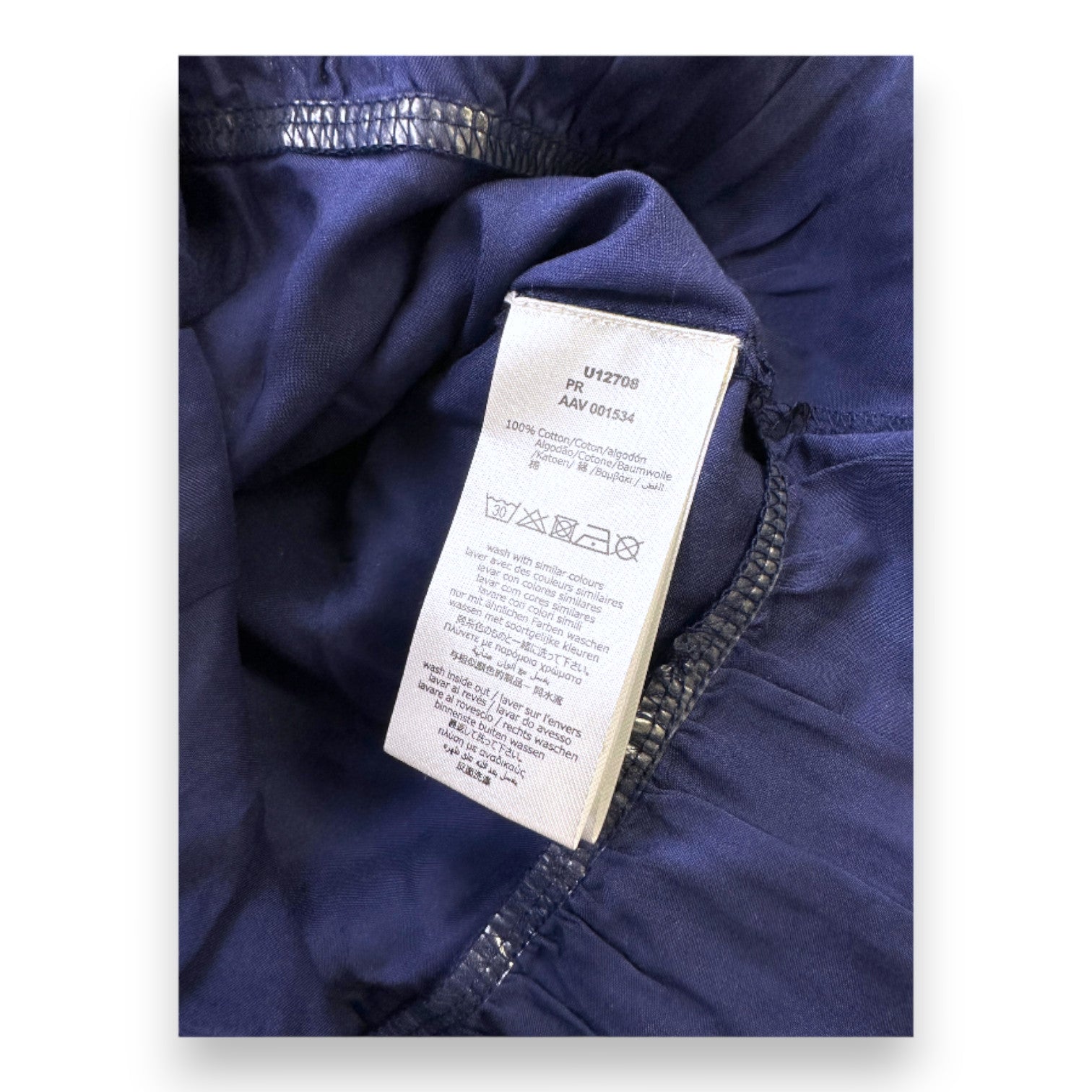 BILLIEBLUSH - BLAU-WEISSES KLEID - 6 JAHRE