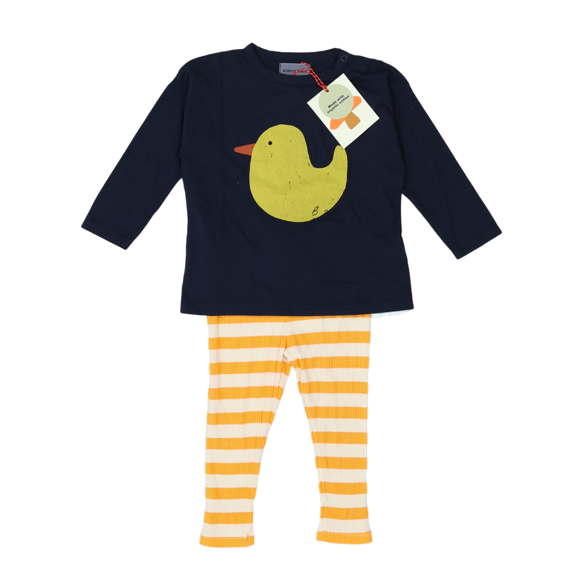 BOBO CHOSES - PYJAMA - BLEU, ORANGE - 18 MOIS