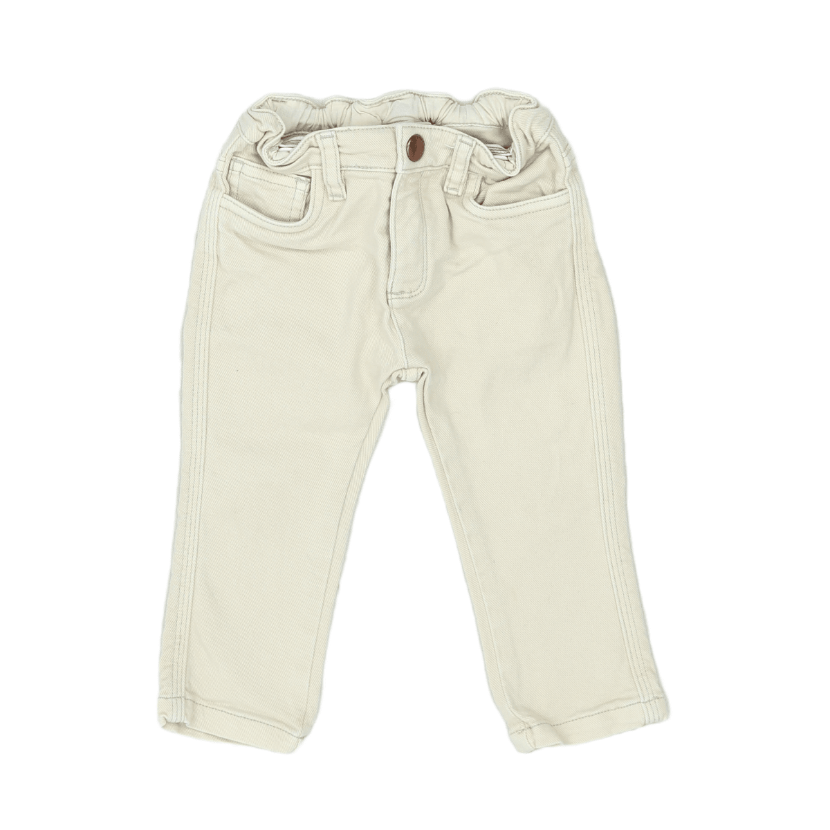 BONPOINT - PANTALON - BEIGE - 18 MOIS