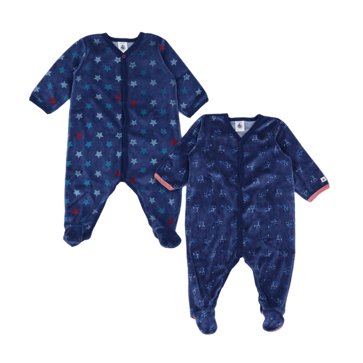 KLEINES BOOT - SET - BLAU - 6 MONATE