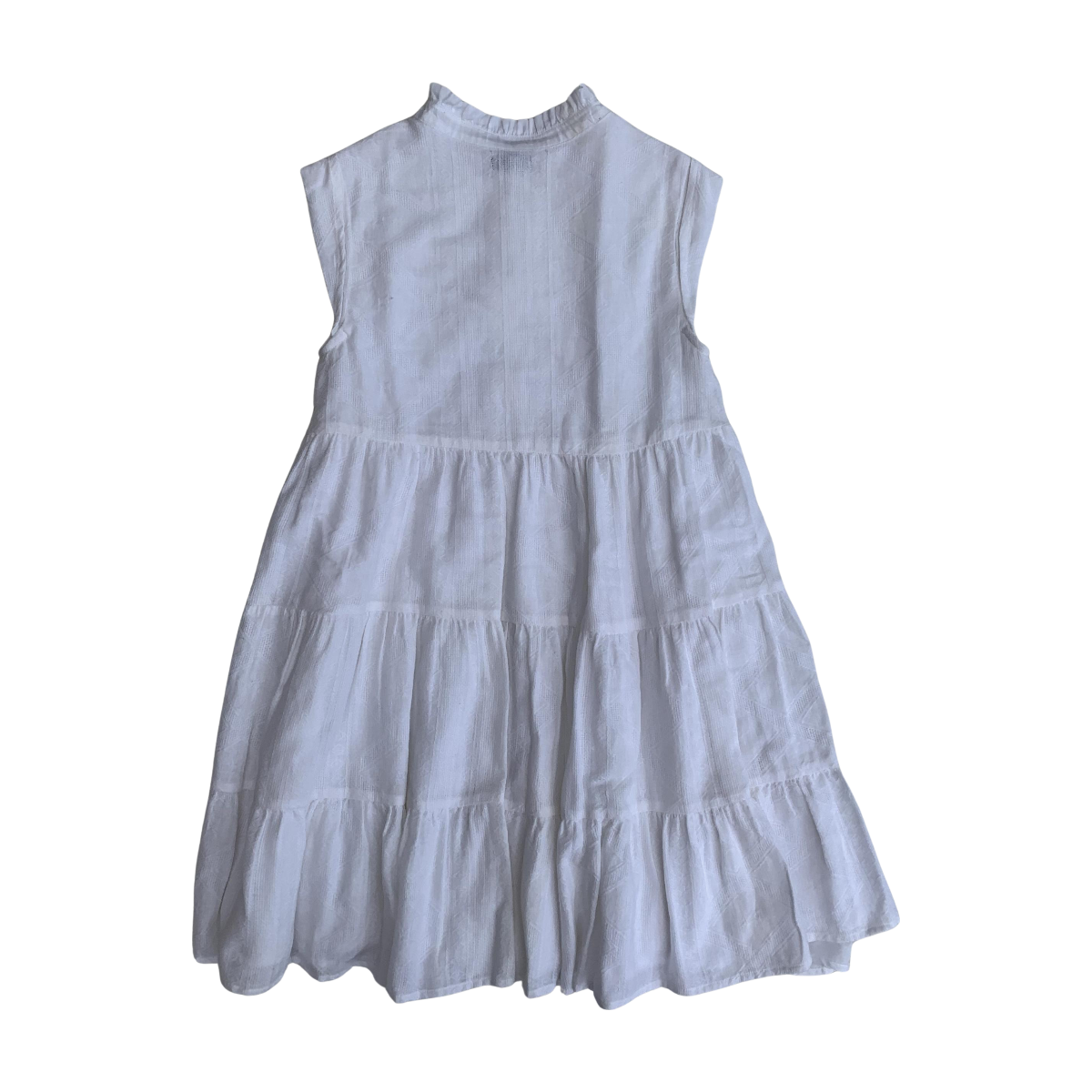 IKKS - ROBE - BLANC - 10 ANS