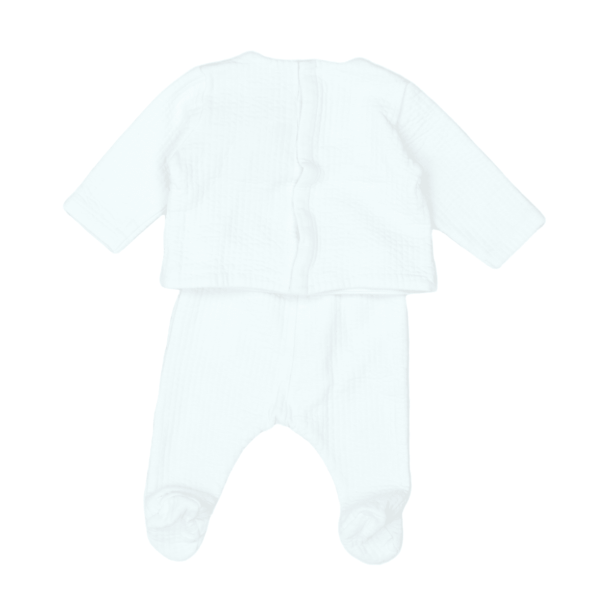 JACADI - SET - WHITE - 6 MONTHS