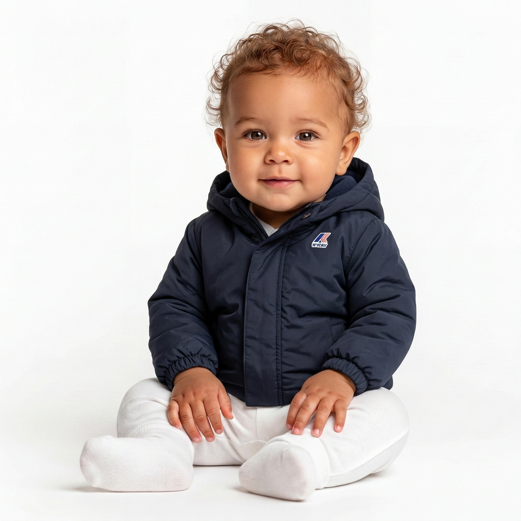 K-WAY - VESTE - BLEU - 12 MOIS