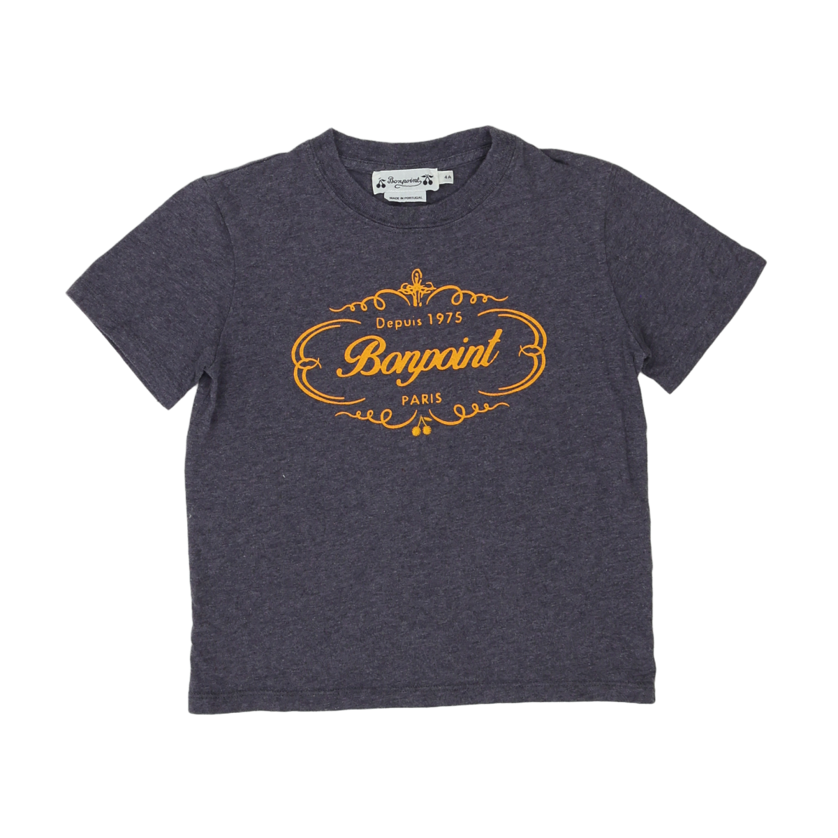 BONPOINT - T-SHIRT - GRIS - 4 ANS