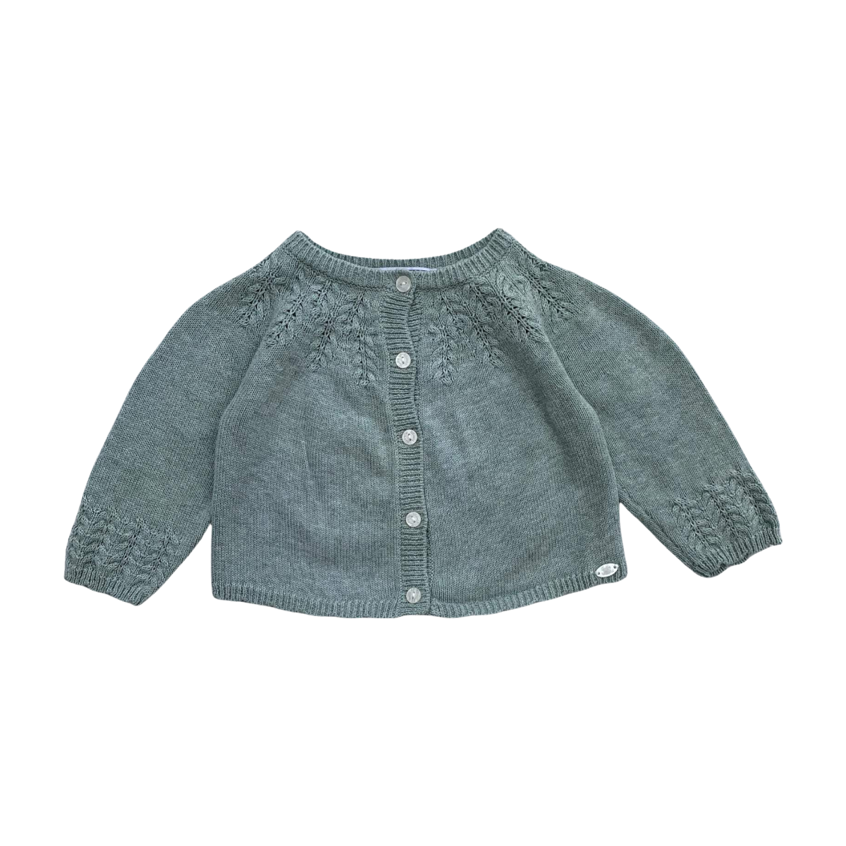 TARTINE & CHOCOLAT - CARDIGAN - VERT - 6 MOIS