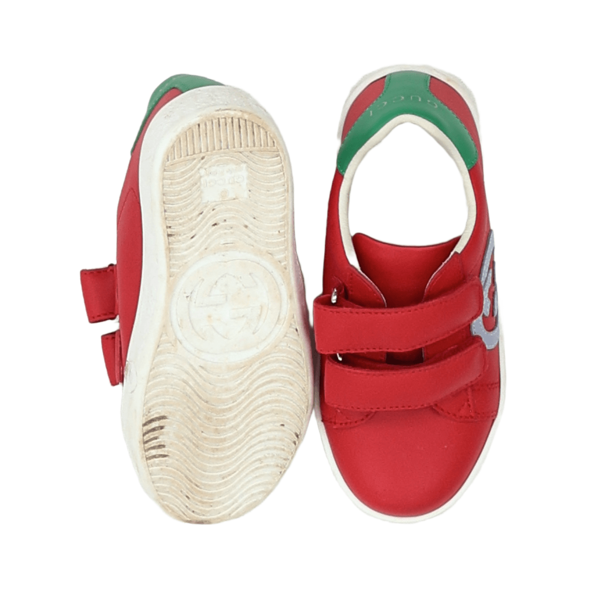 GUCCI - SNEAKERS - ROT, GRÜN - 25