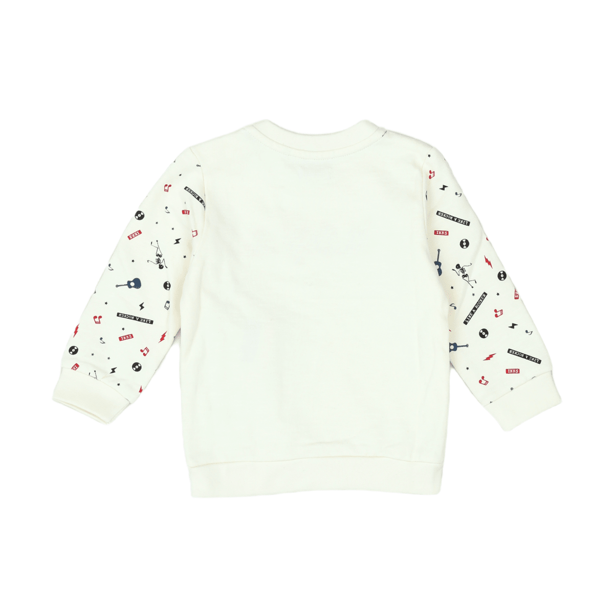 IKKS - SWEATER - BEIGE, RED - 18 MONTHS