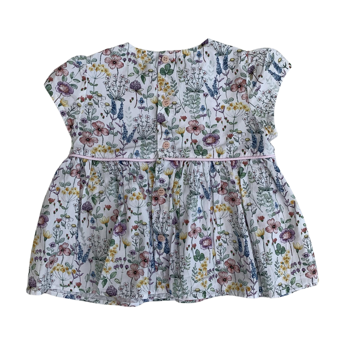 IL GUFO - BLOUSE - BLANC, MULTICOLORE - 24 MOIS
