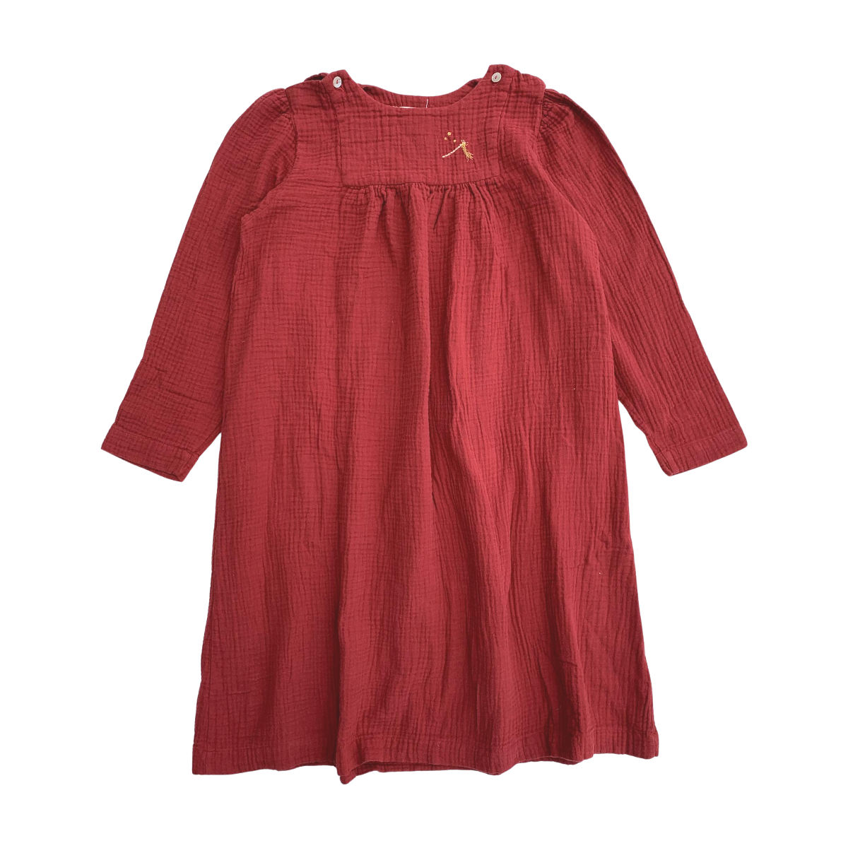 RISU RISU - ROBE - ROUGE - 10 ANS