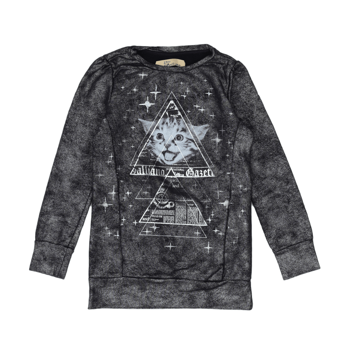 JOHN GALLIANO - ROBE - GRIS, ARGENTÉ - 12 ANS