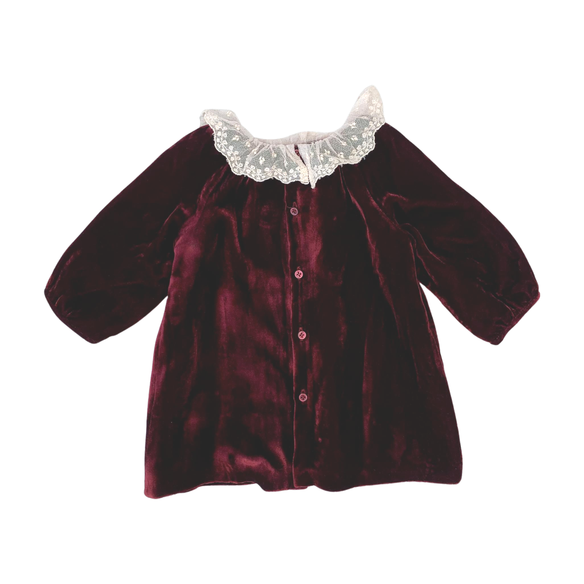 BONPOINT - ROBE - ROUGE - 6 MOIS