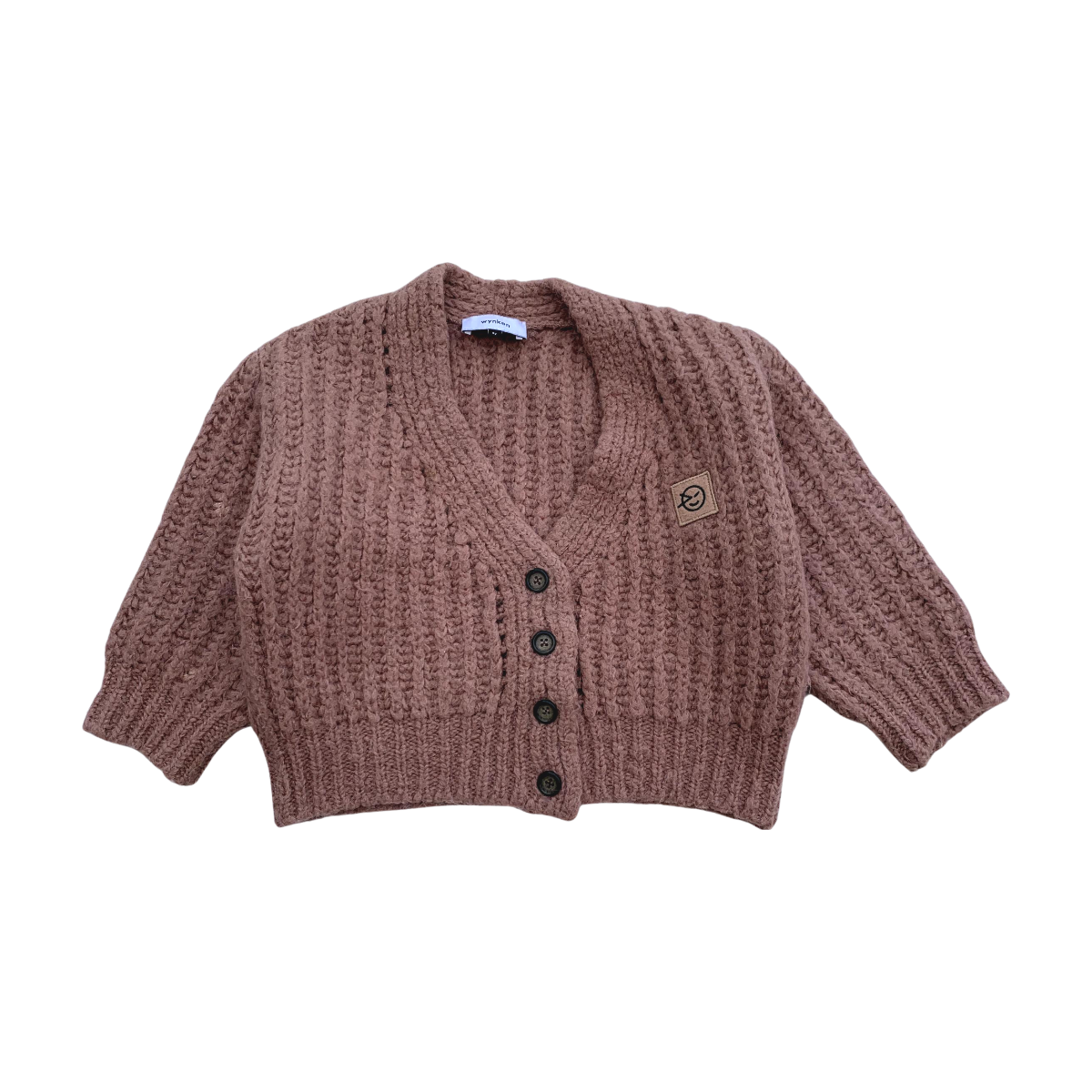 WYNKEN - CARDIGAN - ROSE - 6 ANS