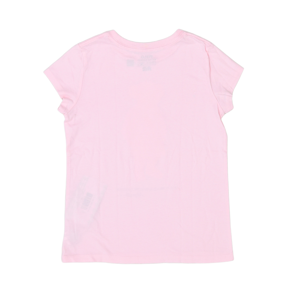 RALPH LAUREN - T-SHIRT - ROSE - 7 ANS
