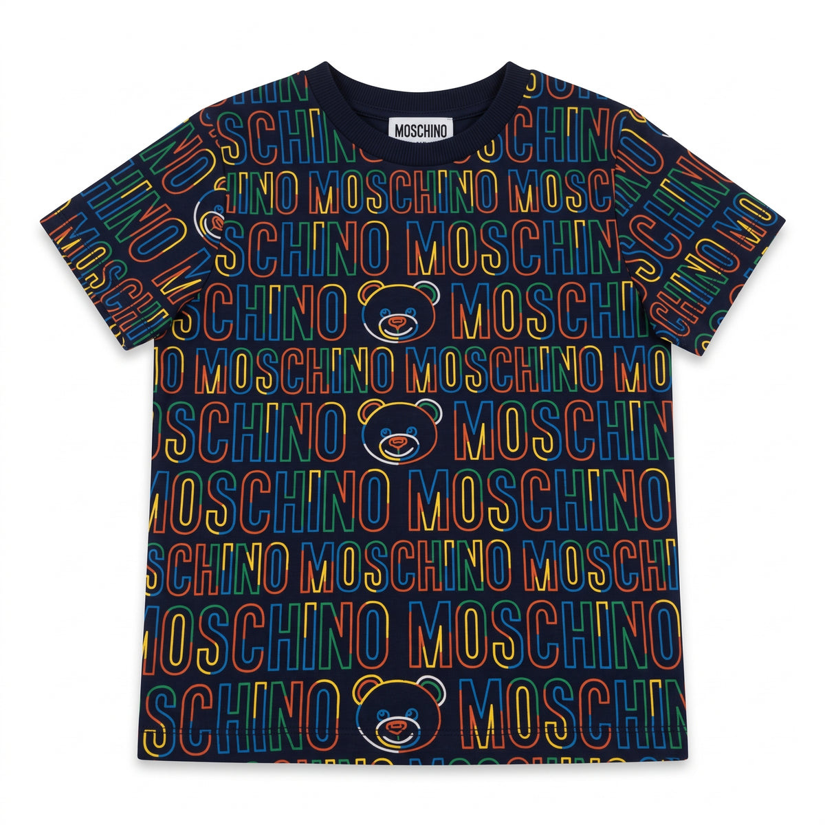 MOSCHINO - T-SHIRT - BLEU - 6 ANS