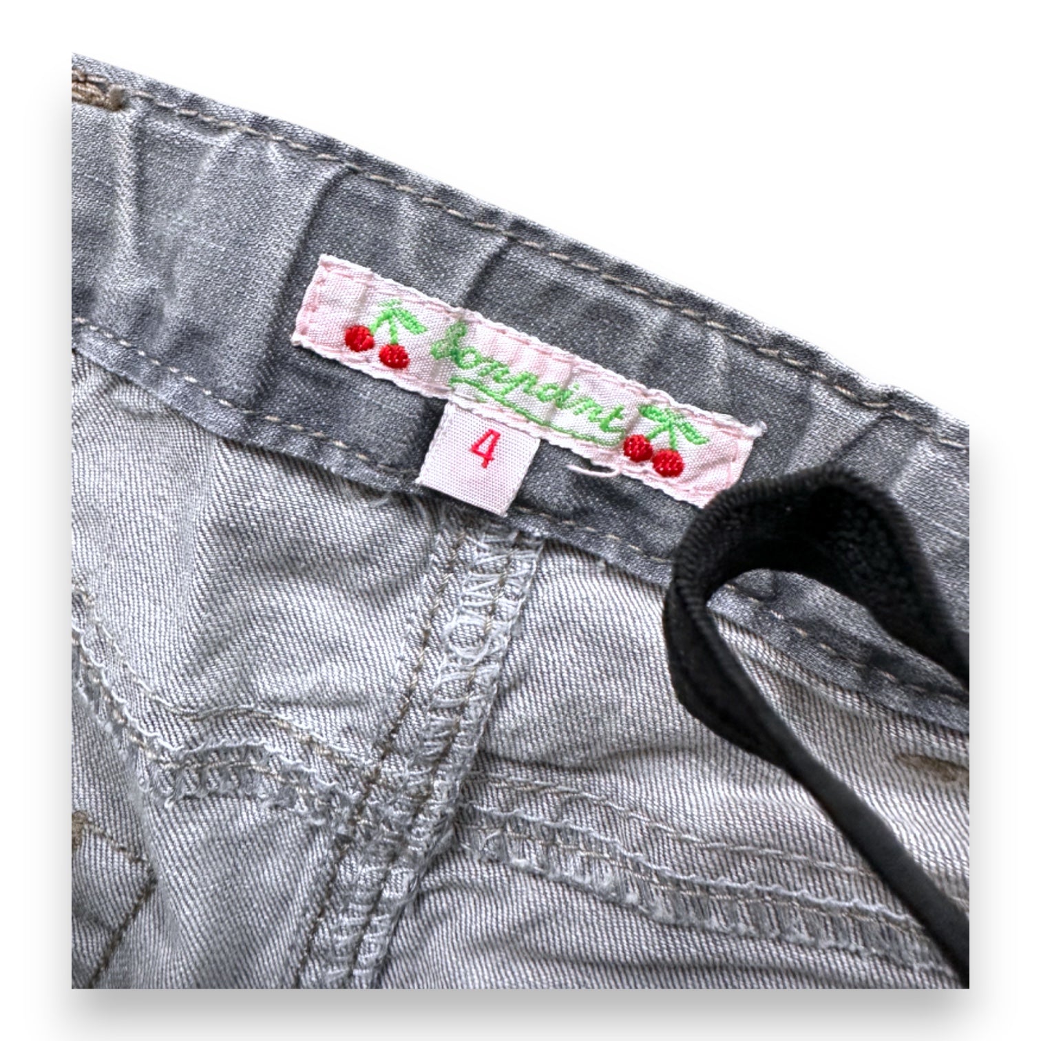 BONPOINT - SKIRT - GREY - 4 YEARS