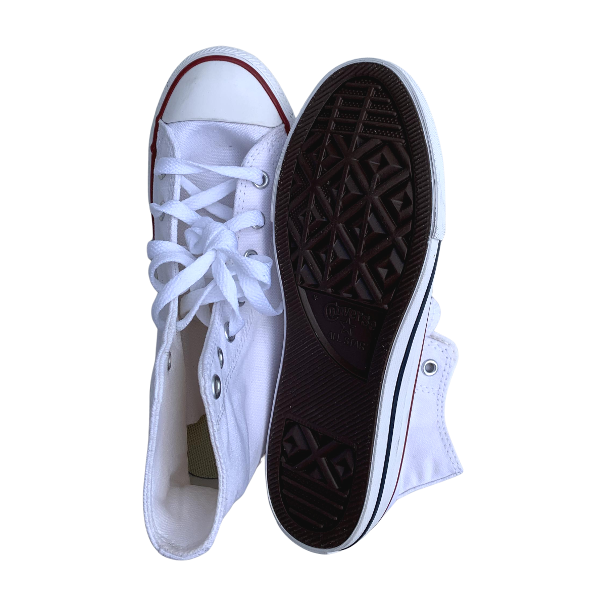 CONVERSE - BASKETS - BLANC -  34