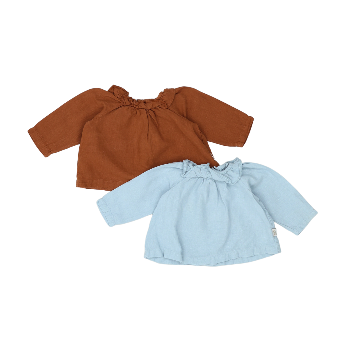 POUDRE ORGANIC - ENSEMBLE - MARRON, BLEU - 3 MOIS