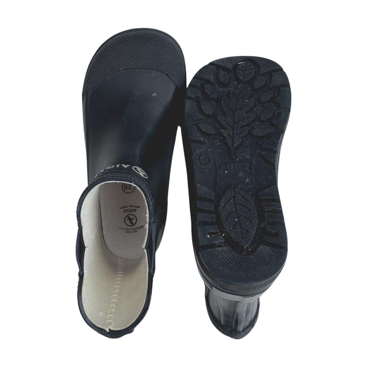 AIGLE - BOTTES DE PLUIE - NOIR -  26