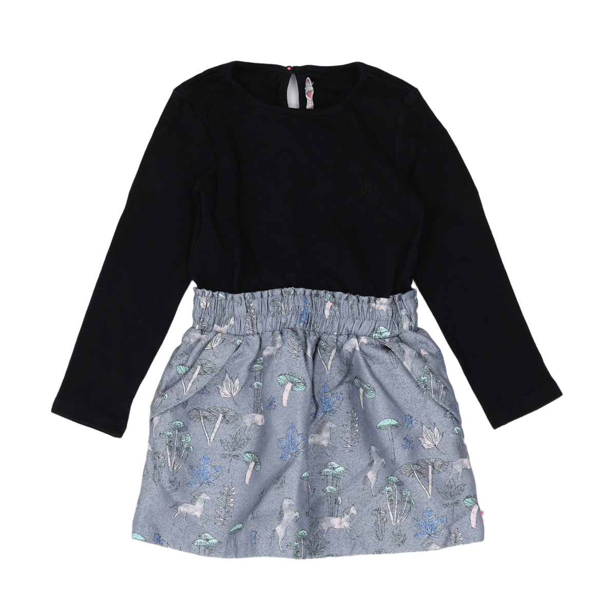 BILLIEBLUSH - KLEID - SCHWARZ, BLAU - 6 JAHRE