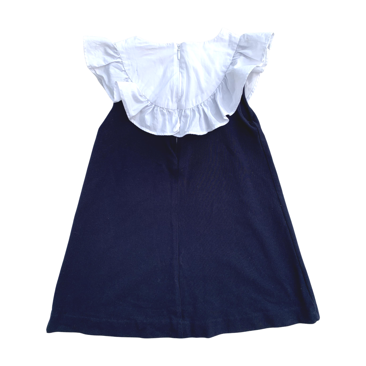 JACADI - ROBE - BLEU, BLANC - 6 ANS