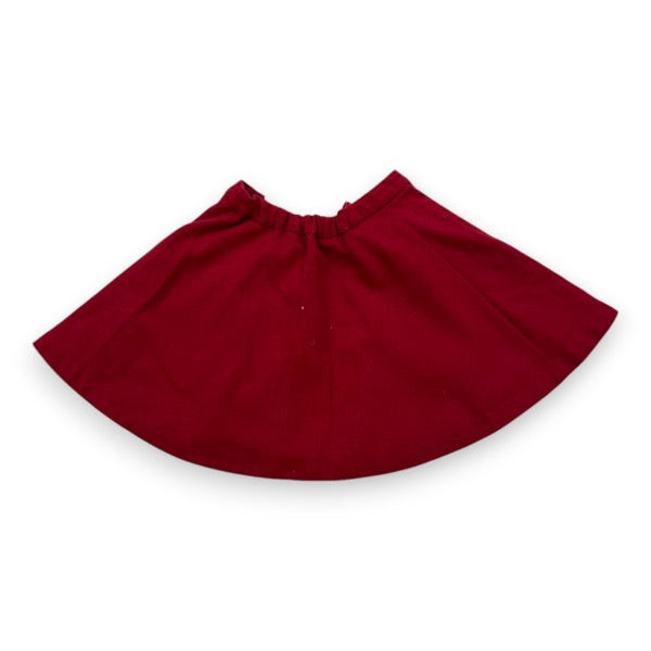 JACADI - SKIRT - RED - 6 YEARS