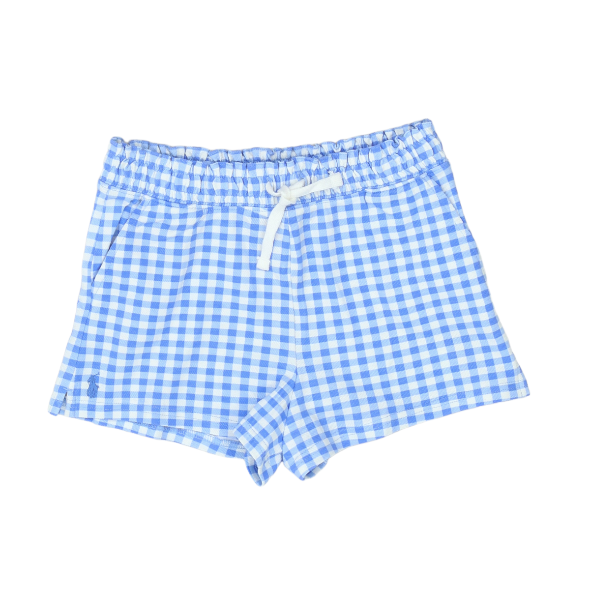 RALPH LAUREN - SHORT - BLEU, BLANC - 8 ANS