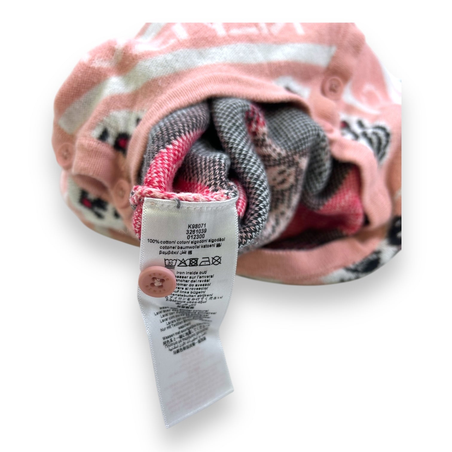 KENZO - COMBINAISON - ROSE - 3 MOIS