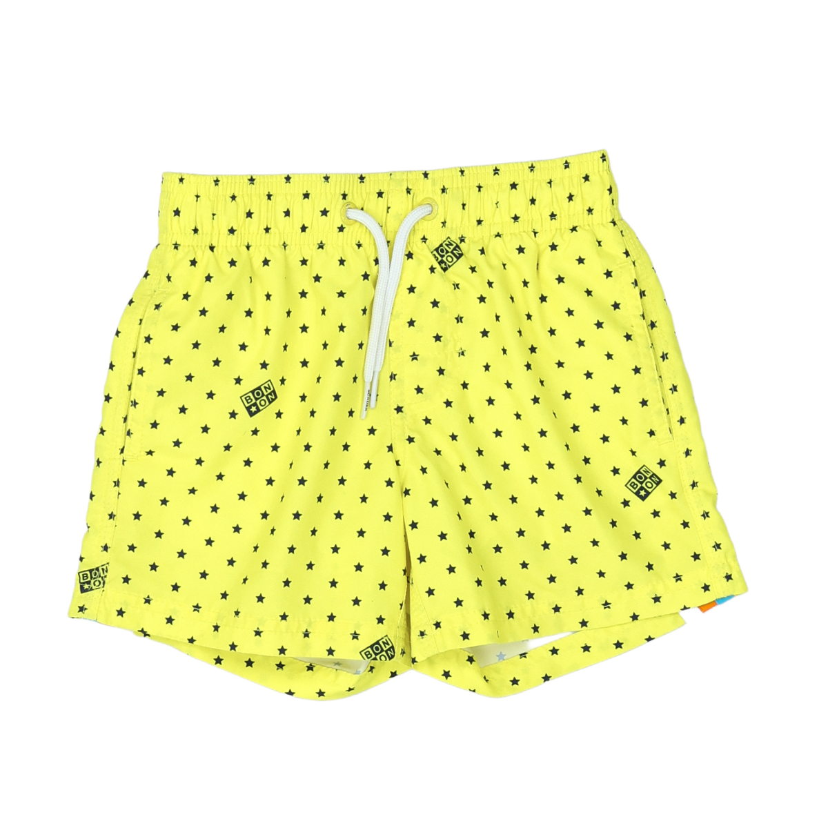 BONTON - SHORT DE BAIN - JAUNE, NOIR - 4 ANS