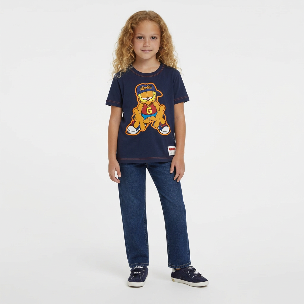MARC JACOBS - T-SHIRT - BLEU - 6 ANS