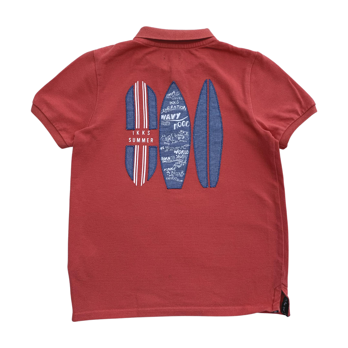 IKKS - POLO - ORANGE - 5 ANS