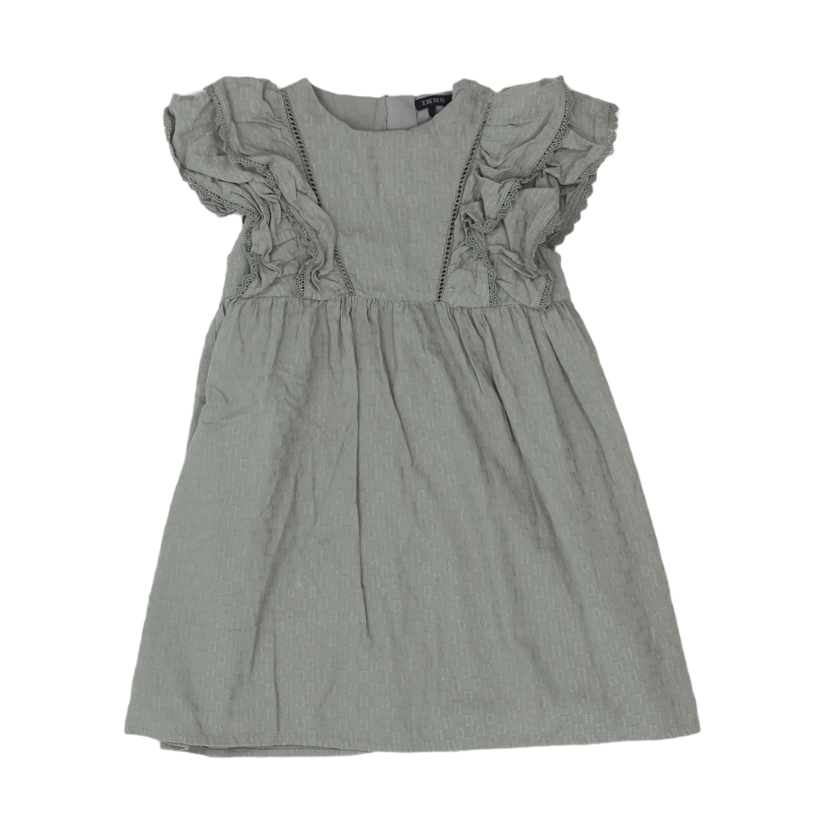 IKKS - ROBE - VERT - 6 ANS
