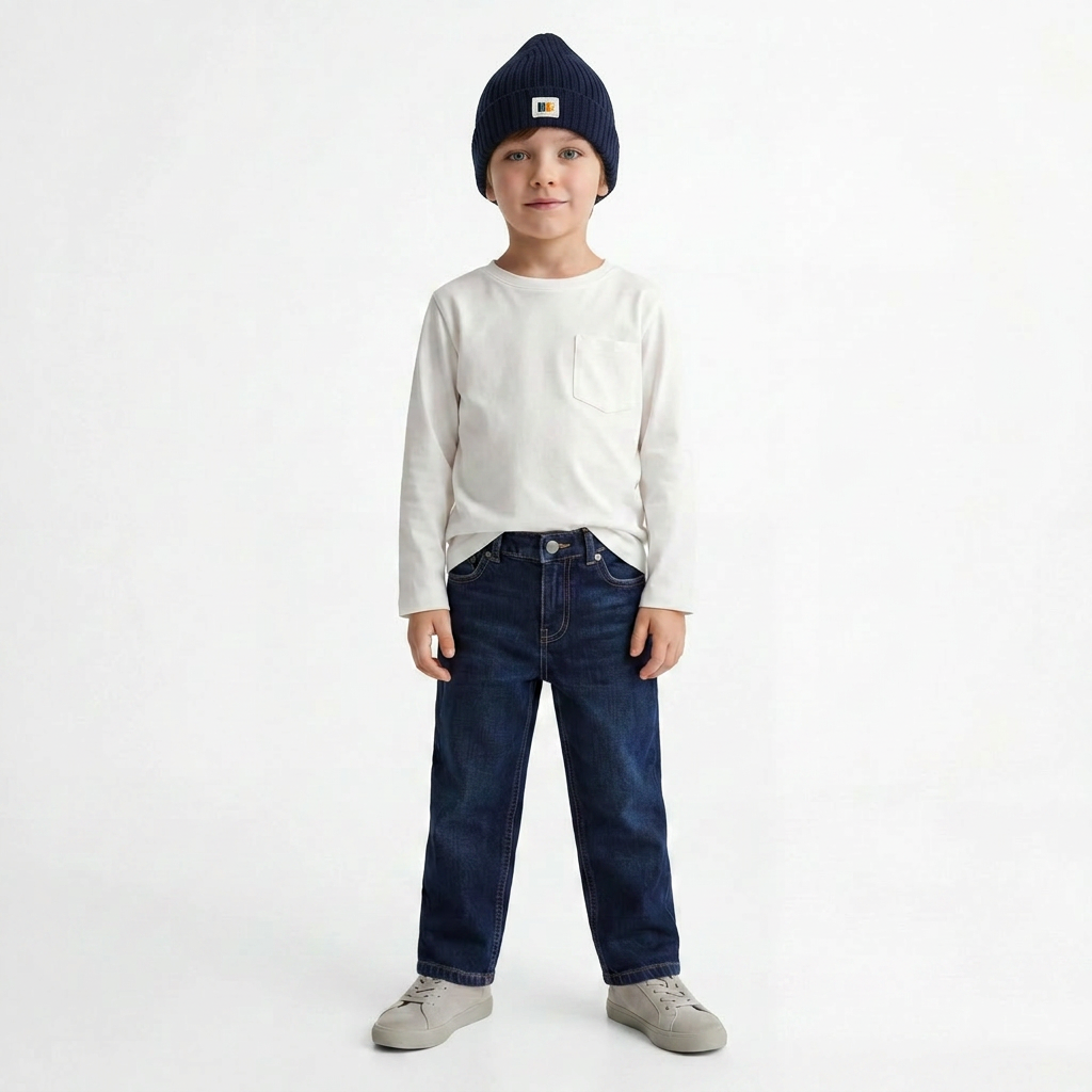 BOBO CHOSES - BONNET - BLEU - 6 ANS