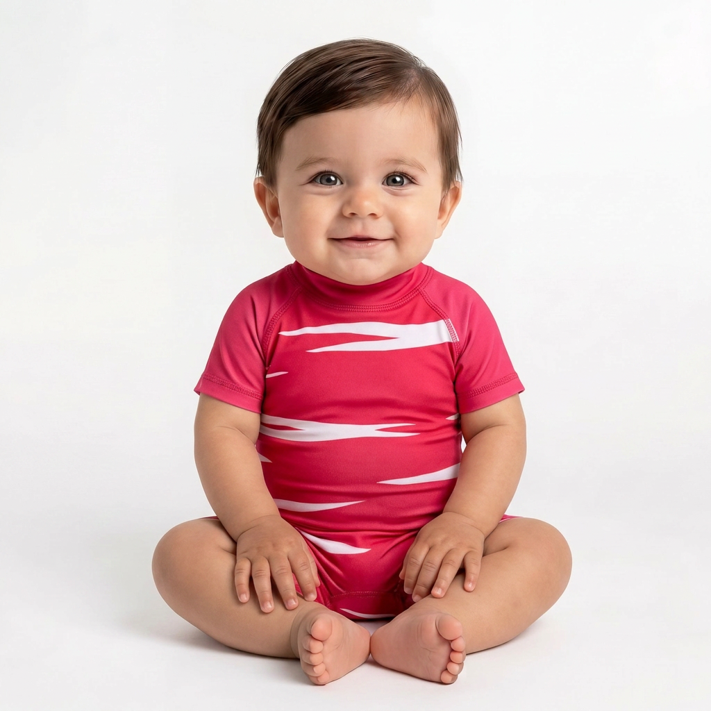 KENZO - Pink swimsuit - 6 months